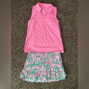 Lilly Pulitzer golf or tennis set